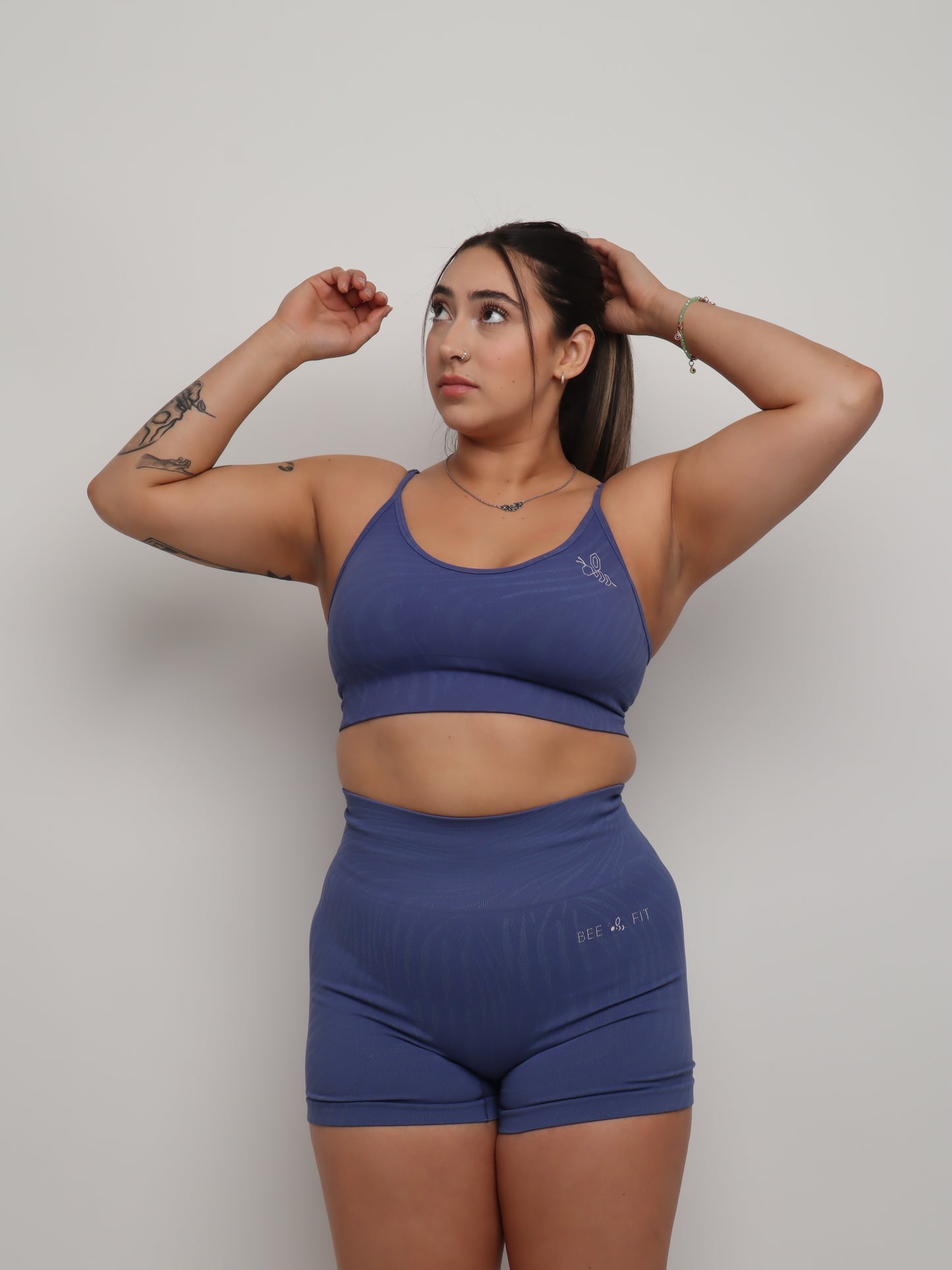 Stripe Sports Bra